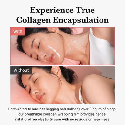 Medicube Collagen Overnight Wrapping Peel off Facial Mask Pack - Elasticity & Hy